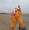 Honey Mittens Crochet Pattern