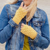 Honey Mittens Crochet Pattern